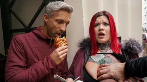 Hunt4K: Tattooed Girl Fucked In Front Of Her Boyf For New Tattoos – Sabien Demonia