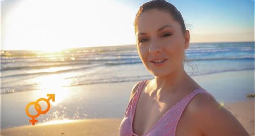Hot Blowjob On The Beach – Rebecca Volpetti