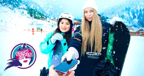 Snowboarding makes us so horny – Alice Flore & Amelia Ost