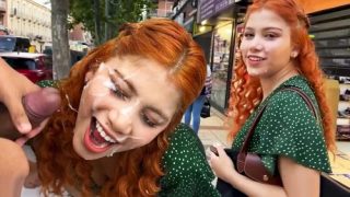 Marina Gold’s CumWalk Through Madrid