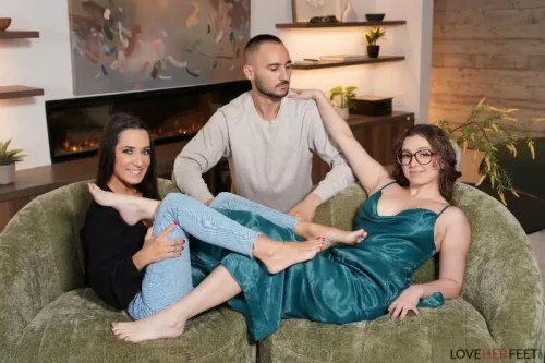 Three is Better Than One – Leana Lovings & Freya Von Doom