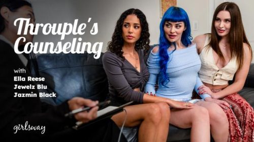 Throuple’s Counseling – Jewelz Blu, Ella Reese & Jazmin Black